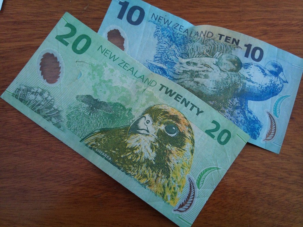 New Zealand dollars