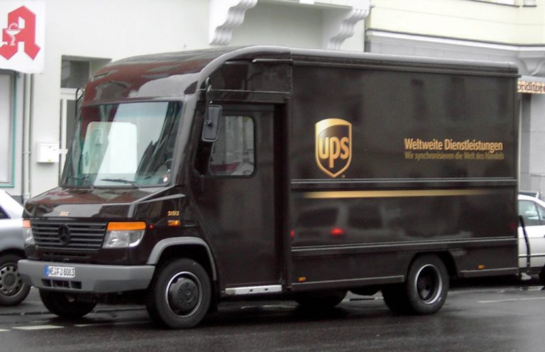 United Parcel Service, Inc. unveils new delivery trucks carrying drones (NYSE:UPS)