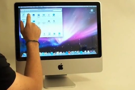 how to make mac touch screen