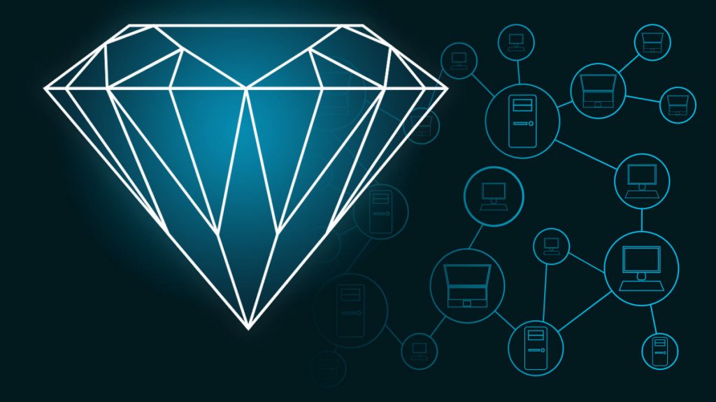 Diamond-Tracking Blockchain Solution; to guarantee authenticity