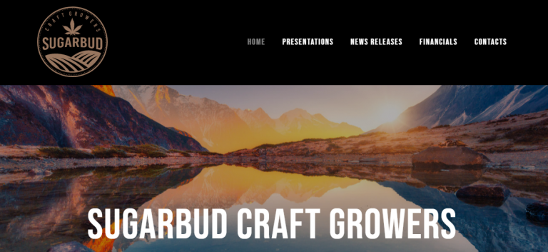 SugarBud Craft Growers Names CEO