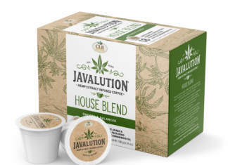 Javalution Hemp Infused Coffee Brand