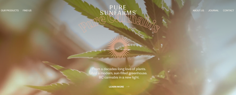 Pure Sunfarms Begins Supplying Cannabis to British Columbia